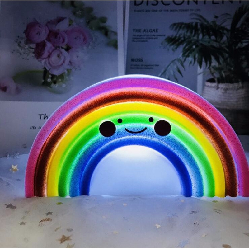 Đèn Ngủ Bóng Led Hình Kỳ Lân/Ngôi Sao/Đám Mây/Mặt Trời Dễ Thương Trang Trí Phòng Bé