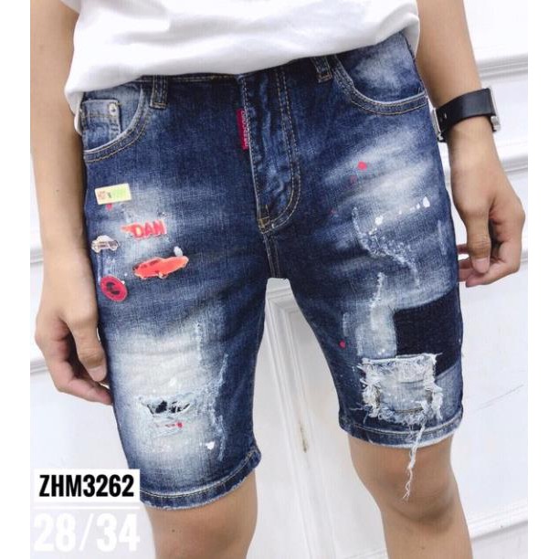 Quần Short jean ngắn nam chất Jean qua đầu gối đủ size 😘 ..