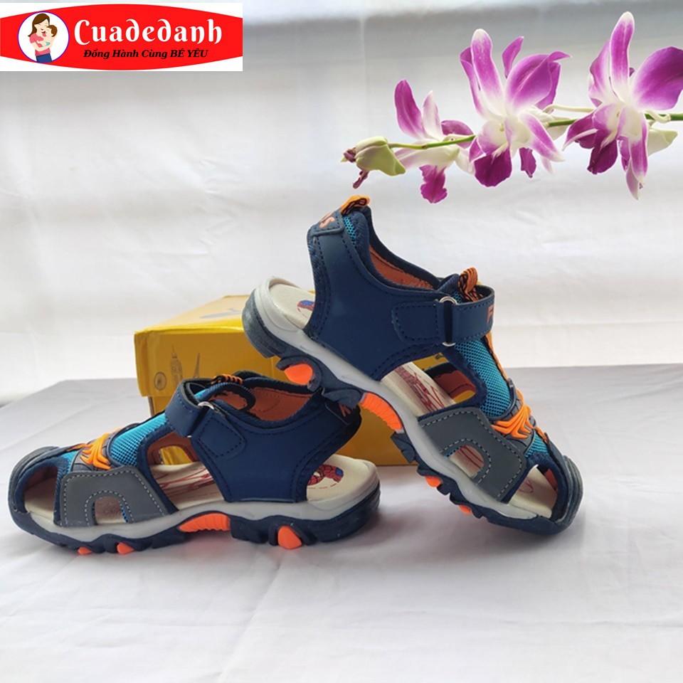 Sandal Siêu Nhân Nhện Bé Trai Đế Cao Su Nhẹ Chống Trơn Trượt