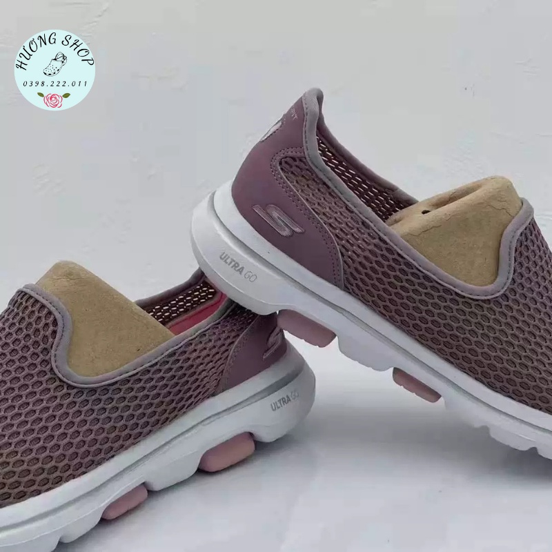 [Hàng full box] - Giày Skechers búp bê vải lưới siêu êm mềm nhẹ cho nữ