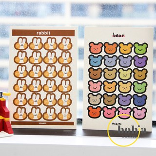 Sticker dễ thương trang trí sách vở