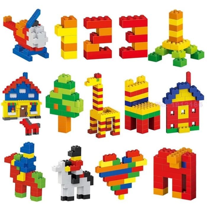 Bộ Đồ Chơi Xếp Hình Lego 1000 Mảnh Độc Đáo