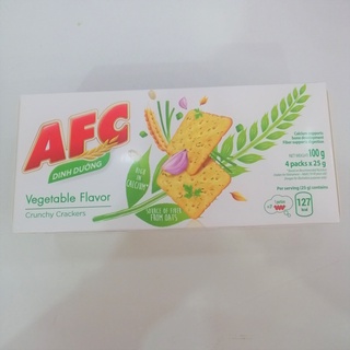Bánh Cracker AFC Dinh Dưỡng Vị Rau (Hộp 86g)