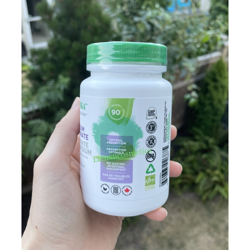Viên uống Organika’s magnesium L- Threonate 50mg, hộp 90 viên