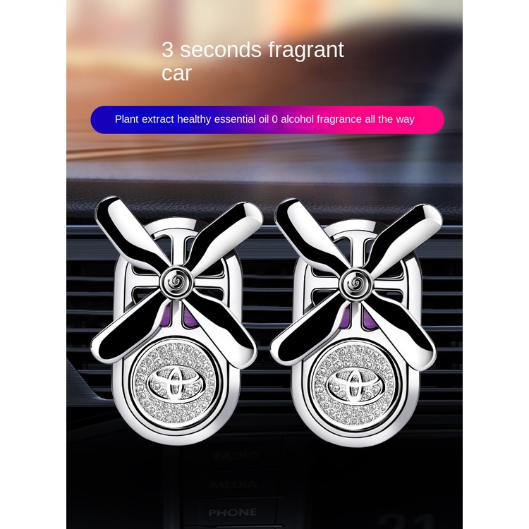 Phù Hợp Phụ Kiện Trang Trí Khuếch Tán Tinh Dầu Cho Xe Hơi Toyota Vios Yaris Altis Camry Avanza