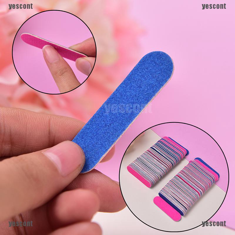 Yc☀Bộ 100 Cây Dũa Móng Tay Mini
