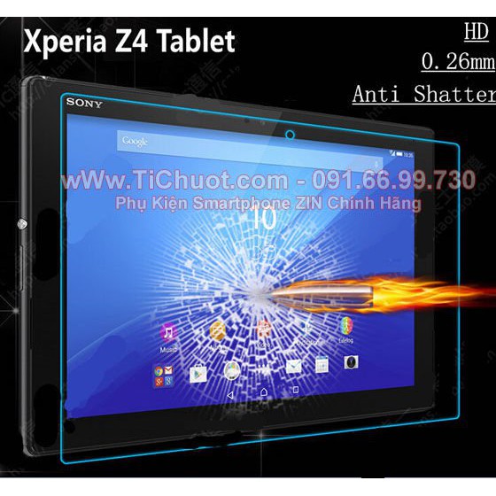 Kính Cường Lực MTB SONY Tablet Z4 Ultra 10.1"
