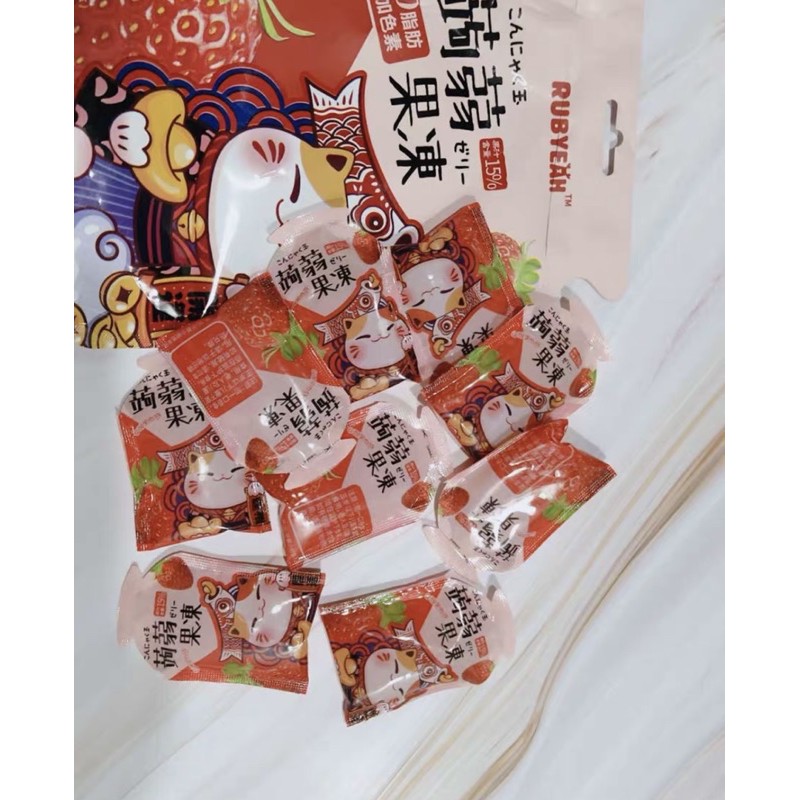 Yakult Thạch Trái Cây Mèo Thần Tài RubYeah - ✅ Giảm Cân, Đẹp Da - ✅ Có Sẵn | BigBuy360 - bigbuy360.vn