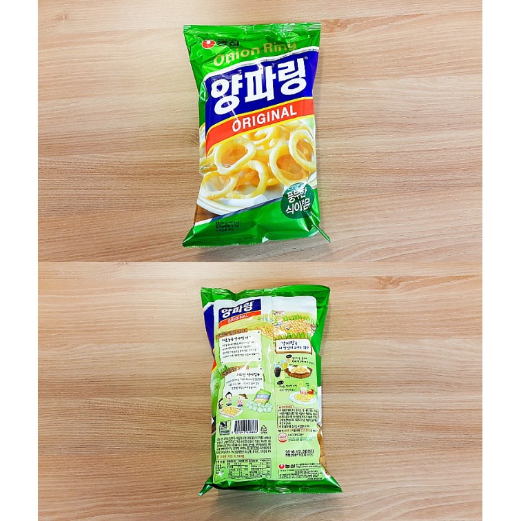 SNACK VÒNG HÀNH TÂY 84G - 양파링