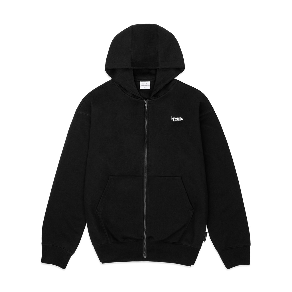 Áo Zipper Hoodie LEVENTS Mini Logo/ Black