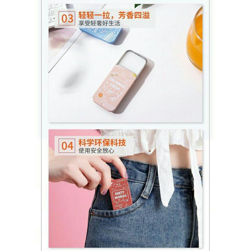 Nước hoa khô dang sáp ShiMang hàng nội địa Trung (10 mùi hương ) | BigBuy360 - bigbuy360.vn