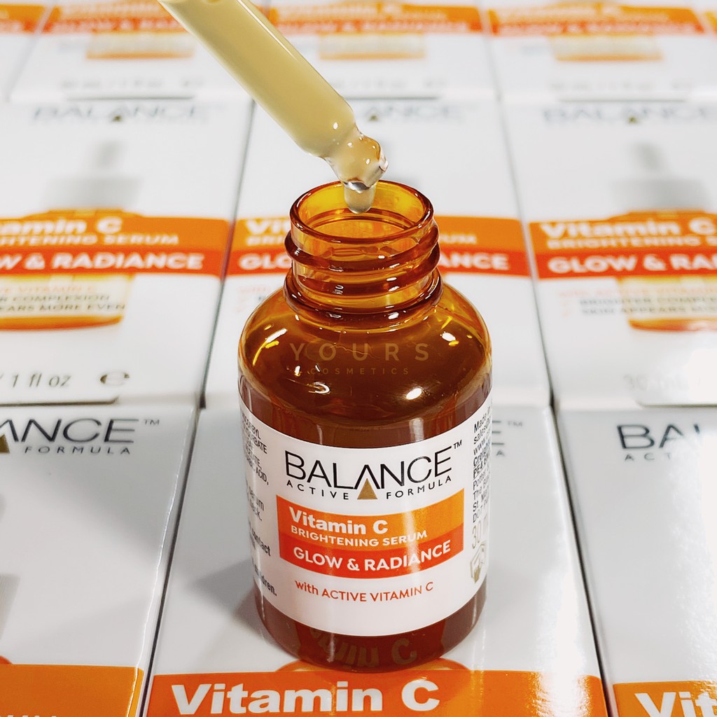 [Đại Lý Chính Thức] Serum Vitamin C Dưỡng Trắng Da Mờ Thâm Mụn Balance Brightening Serum - Giấy Kiểm Định An Toàn