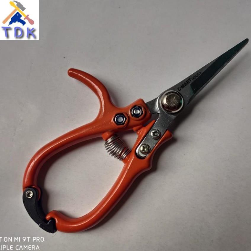 Kéo hái quả, cắt tỉa cành, cắt tỉa chi nhỏ 175mm BD053 nhập khẩu Đài Loan