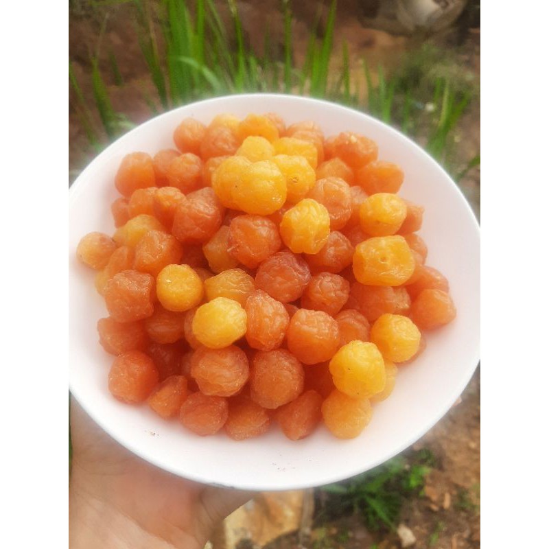 hộp 250gr mơ sữa sấy dẻo chua ngọt đặc sản Đà Lạt