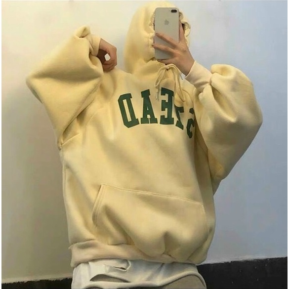 ÁO KHOÁC NỈ HOODIE STEAD FORM RỘNG NAM NỮ KIỂU MỚI NHẤT