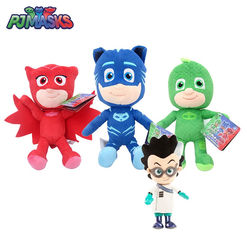 Set 4 Đồ Chơi Nhân Vật Hoạt Hình PJ Masks