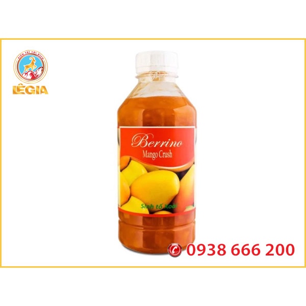 Sinh Tố BERRINO Xoài 1L (MANGO SMOOTHIE BASE)