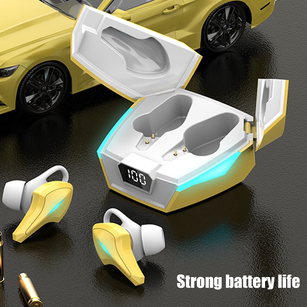 Tai Nghe K12 Bluetooth Nhét Tai Giảm Tiếng Ồn Tiện Dụng Khi Chơi Thể Thao