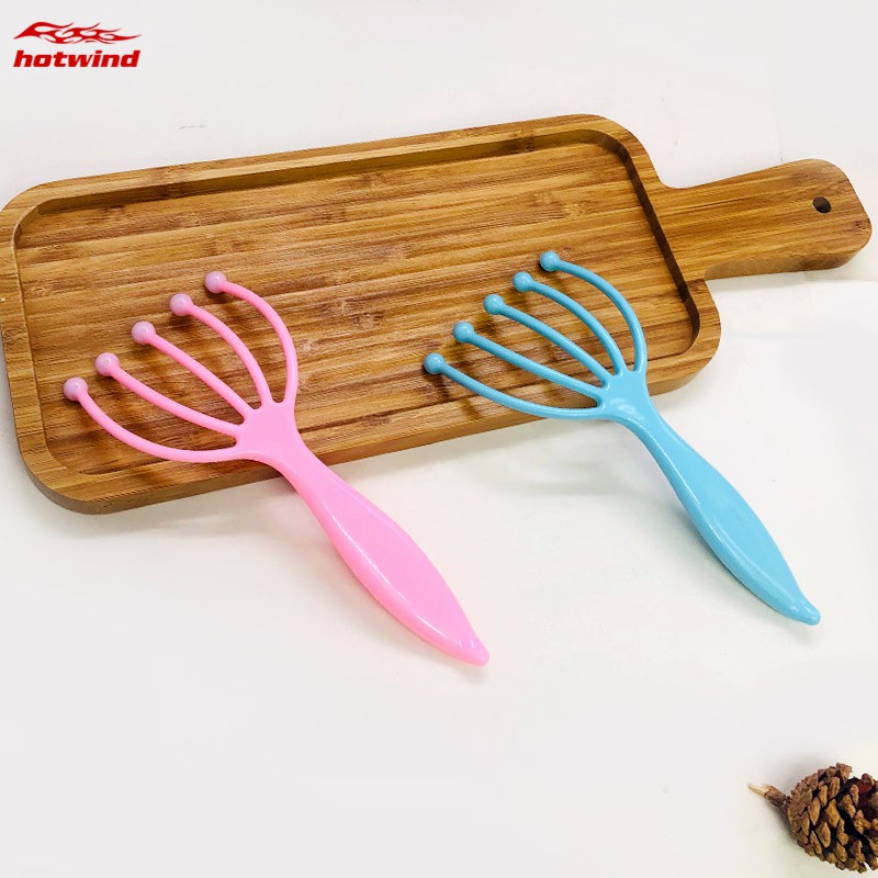 Dụng cụ mát xa da đầu 5 nhánh bóng thép tiện lợi