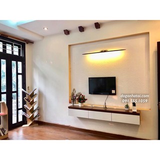 KỆ TIVI TREO TƯỜNG PHÒNG KHÁCH 3 NGĂN KÉO NGANG 1m8 (GIÁ XẢ KHO ĐỘC QUYỀN) - Đồ Gỗ Nhà Tôi