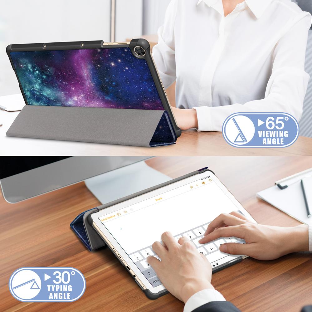 Bao da máy tính bảng siêu mỏng nắp lật từ tính cho Huawei Matepad T10s T10 10.1 inch