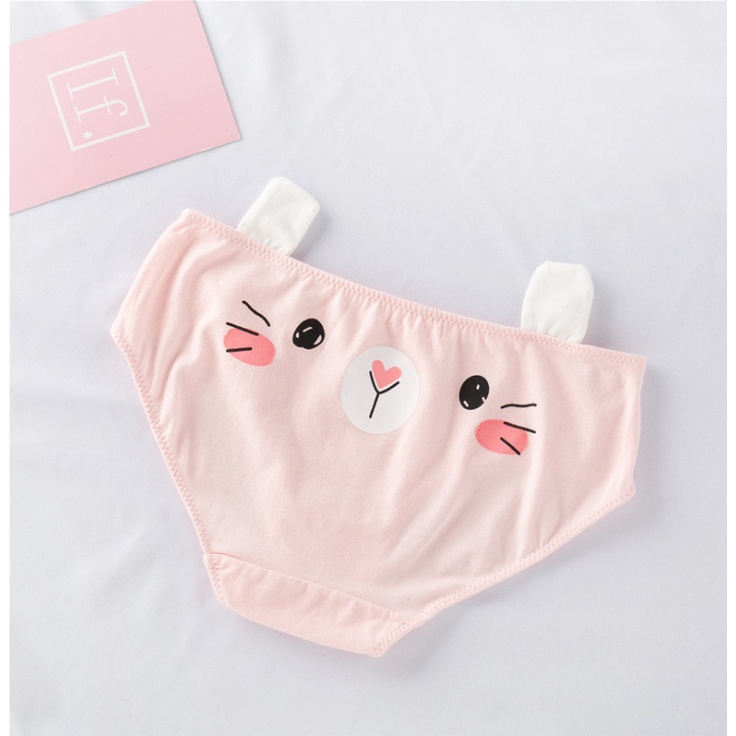 Quần lót nữ Hoạt Hình Chipu gấu brown - vịt sally - thỏ cony - heo hồng