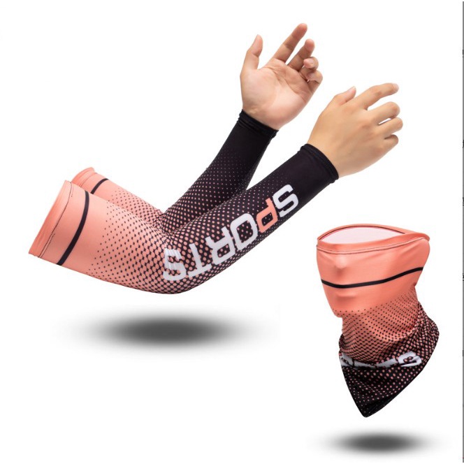 Găng tay kèm bịt mặt chống nắng Sport chất liệu thoáng mát chống tia UV co giãn