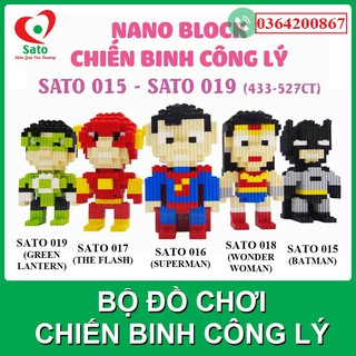 Mô hình CHIẾN BINH CÔNG LÝ - Đồ chơi xếp hình Nano Block