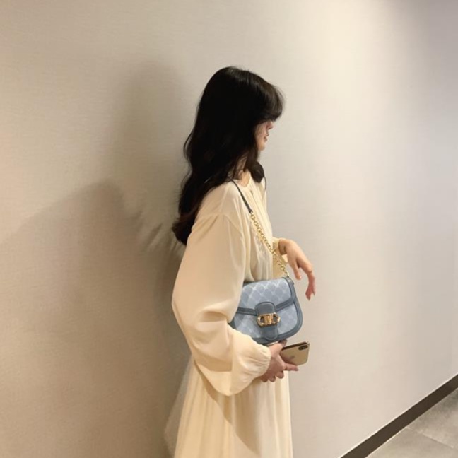 Túi kẹp nách caro túi đeo vai nữ Waltz túi đeo chéo dây xích túi da