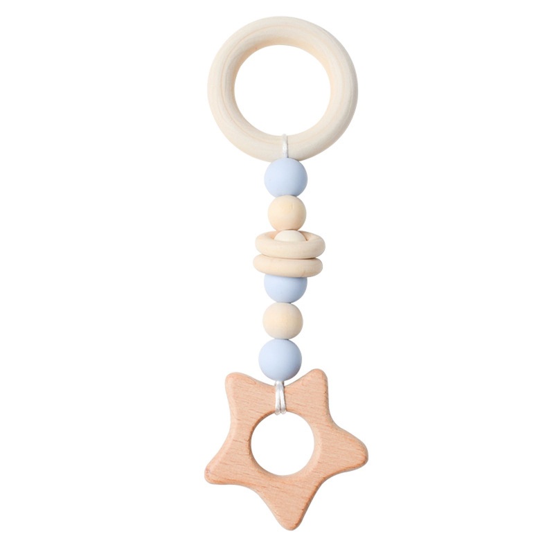 Lục Lạc Đồ Chơi Bằng Silicone Dành Cho Trẻ Sơ Sinh Mọc Răng