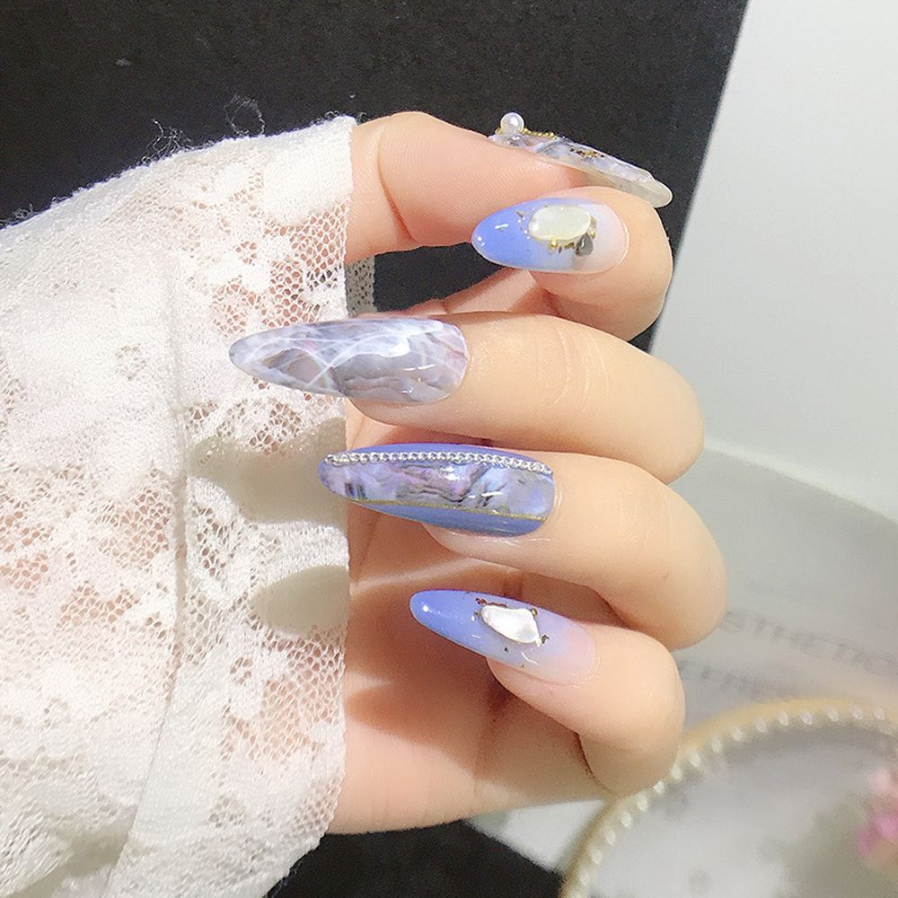 Miếng Dán Trang Trí Móng Tay Họa Tiết Da Báo/ Rùa Phong Cách Hàn Quốc Cho Nữ Diy