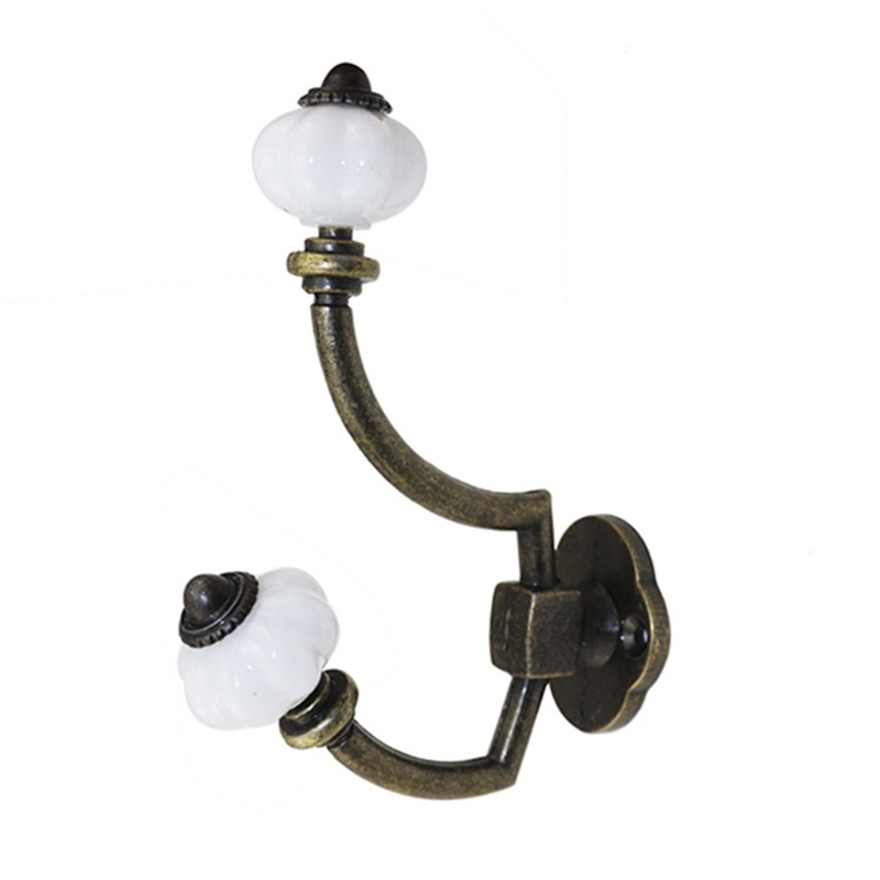 Móc Treo Đồ Gắn Tường Bằng Hợp Kim Kẽm Phong Cách Châu Âu Cổ Điển Cho Phòng Ngủ