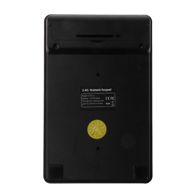 Bàn Phím Số 19 Phím 2.4GHz Không Dây Mini 5 Triệu Lần Cho Máy Tính Laptop