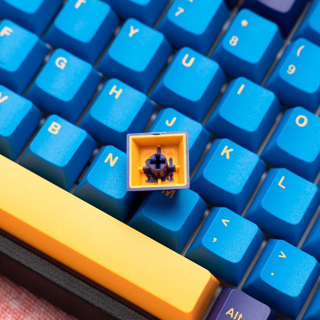 Bộ keycap màu nautilus PBT nút bàn phím cơ