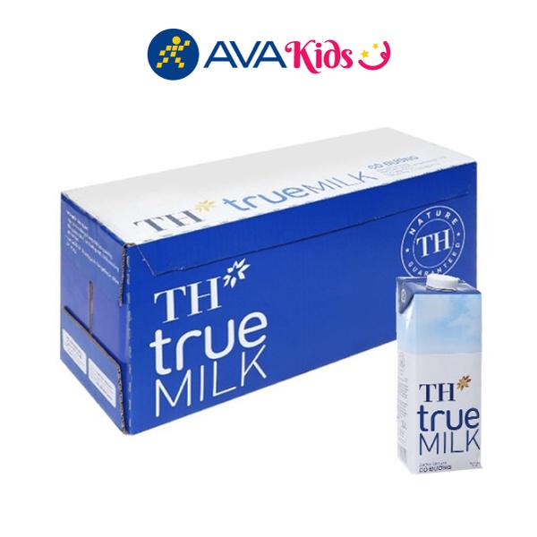 Thùng 12 hộp sữa tươi tiệt trùng có đường TH true MILK 1 lít