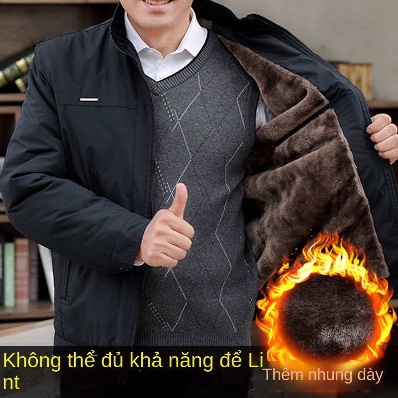áo khoác nam trung niên cho bố，áo khoác nam trung niên 40 50 tuổi,áo khoác nam trung niên