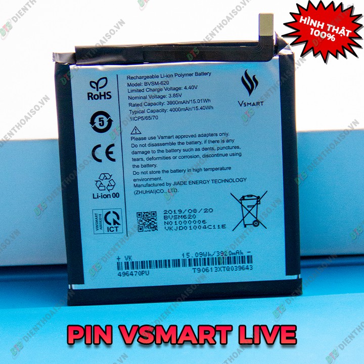 Pin Vsmart Live (zin)