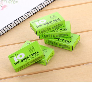Sét 3hộp bấm gim giấy plus số 10