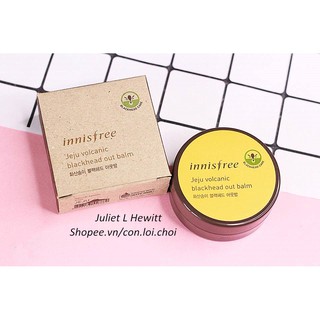 Sáp tiêu mụn đầu đen Innisfree Jeju Volcanic Black Head Out Balm