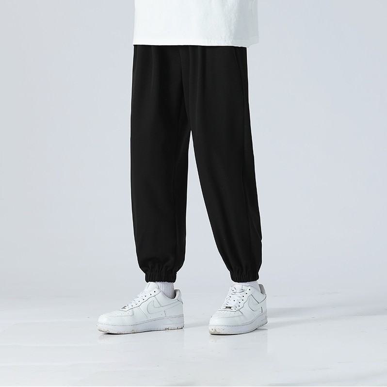 Quần ống rộng bo gấu unisex N7 jogger dáng thể thao suông nam nữ nỉ cao cấp da cá bigsize thu đông basic pants NHIỀU MÀU