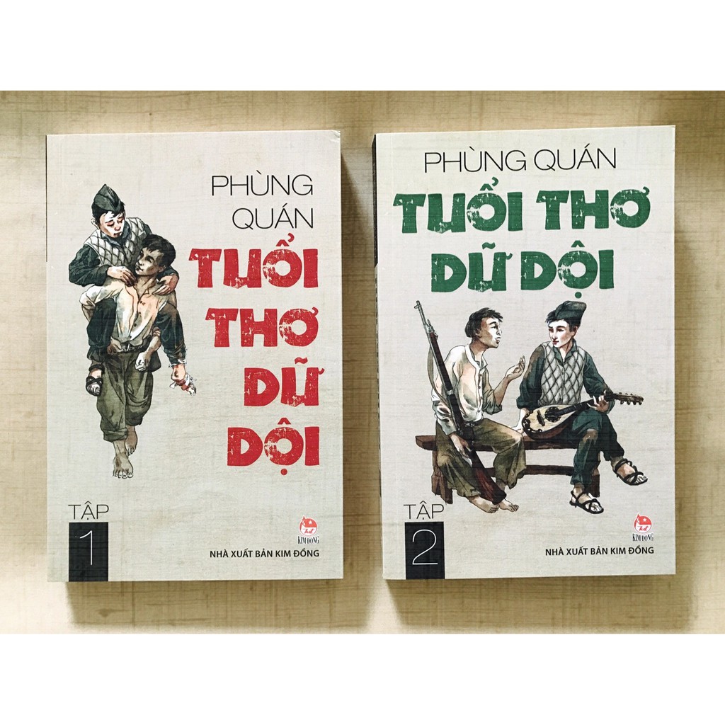 Sách - Tuổi Thơ Dữ Dội (Trọn bộ 2 tập) - NXB Kim Đồng