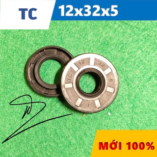 Phớt chặn dầu tc 12x32x5 ( phớt dầu / chắn dầu / lò xo / phớt ben / oil seal tc 12*32*5)