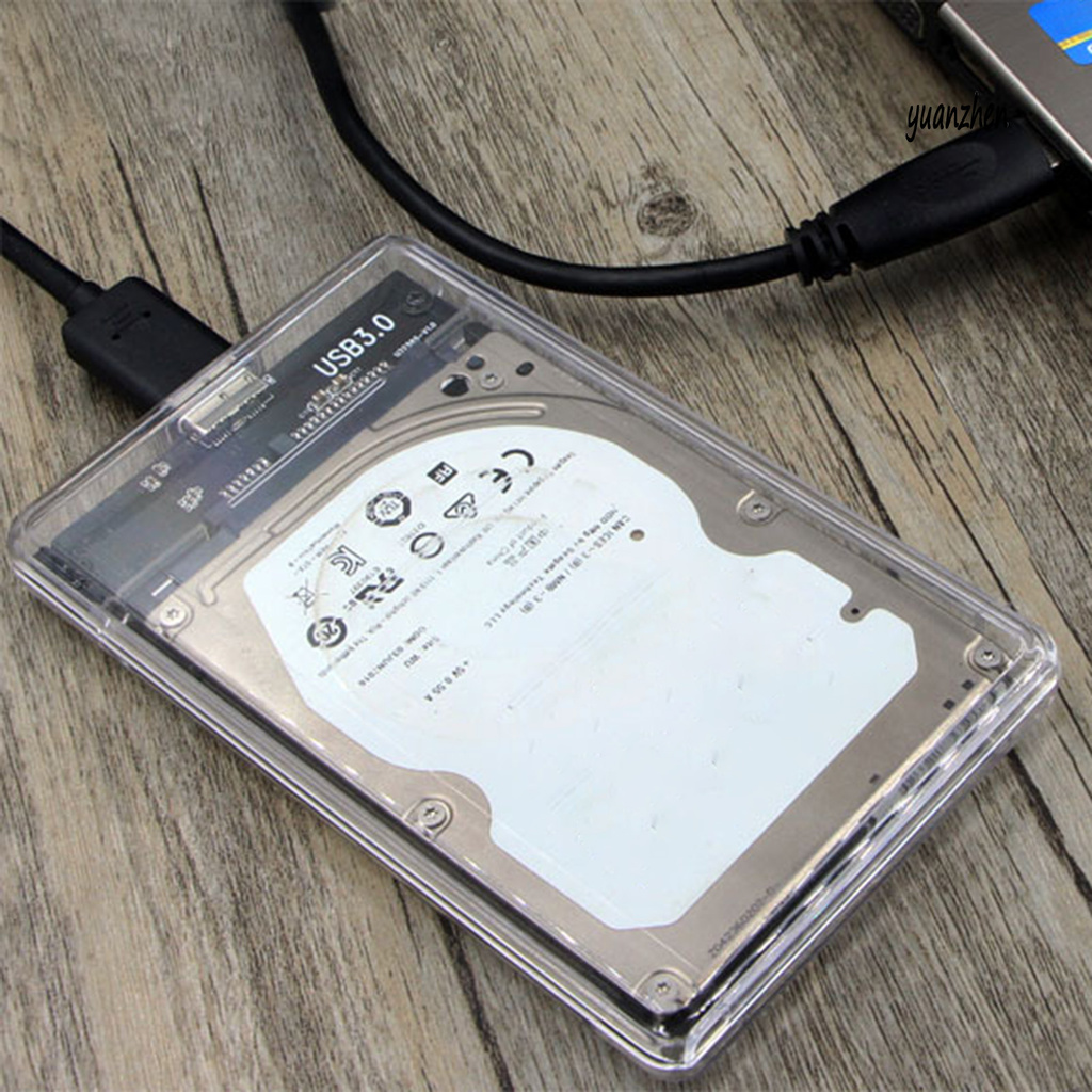 Hộp Đựng Ổ Cứng Trong Suốt 2.5 Inch Usb3.0 Sata Sang Micro B Hdd / Ssd Cho Máy Tính | BigBuy360 - bigbuy360.vn