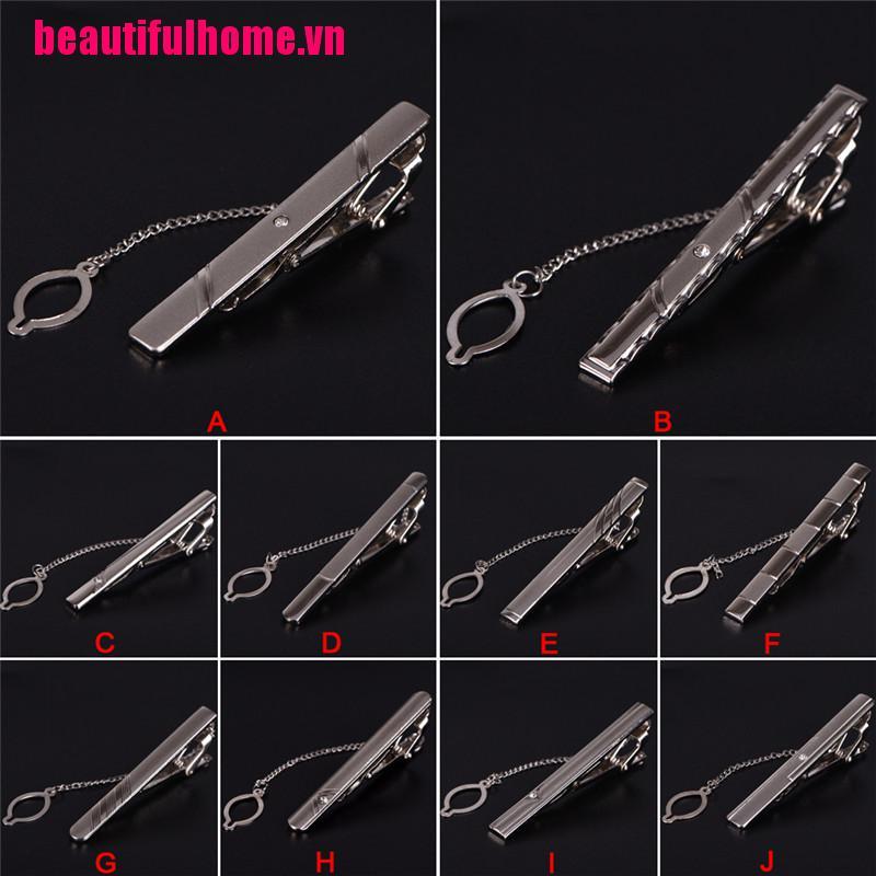 Kẹp Cà Vạt Bằng Thép Không Gỉ Phong Cách