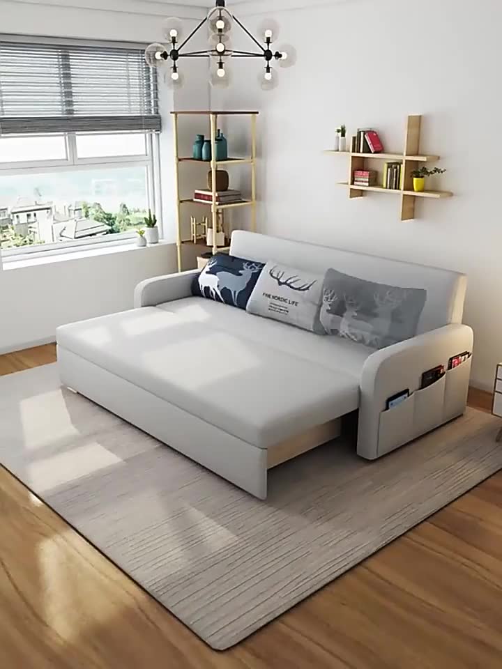 {TẶNG GỐI CAO CẤP}Giường Gâp, Giường Xếp, Ghế Sofa Thông Minh, Sofa Giường Đa Năng Gấp Gọn Có Ngăn Chứa Đồ | BigBuy360 - bigbuy360.vn