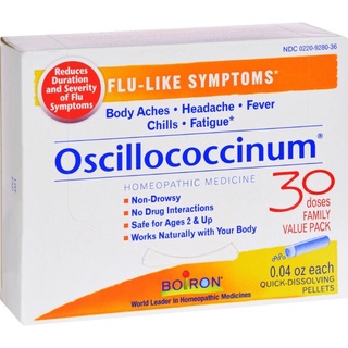 [HÀNG USA - DATE 11/2025] Vi lượng đồng căn Boiron Oscillococcinum 30 ống