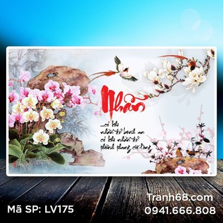 Tranh đính đá nhẫn lv175 kích thước 75*50cm.