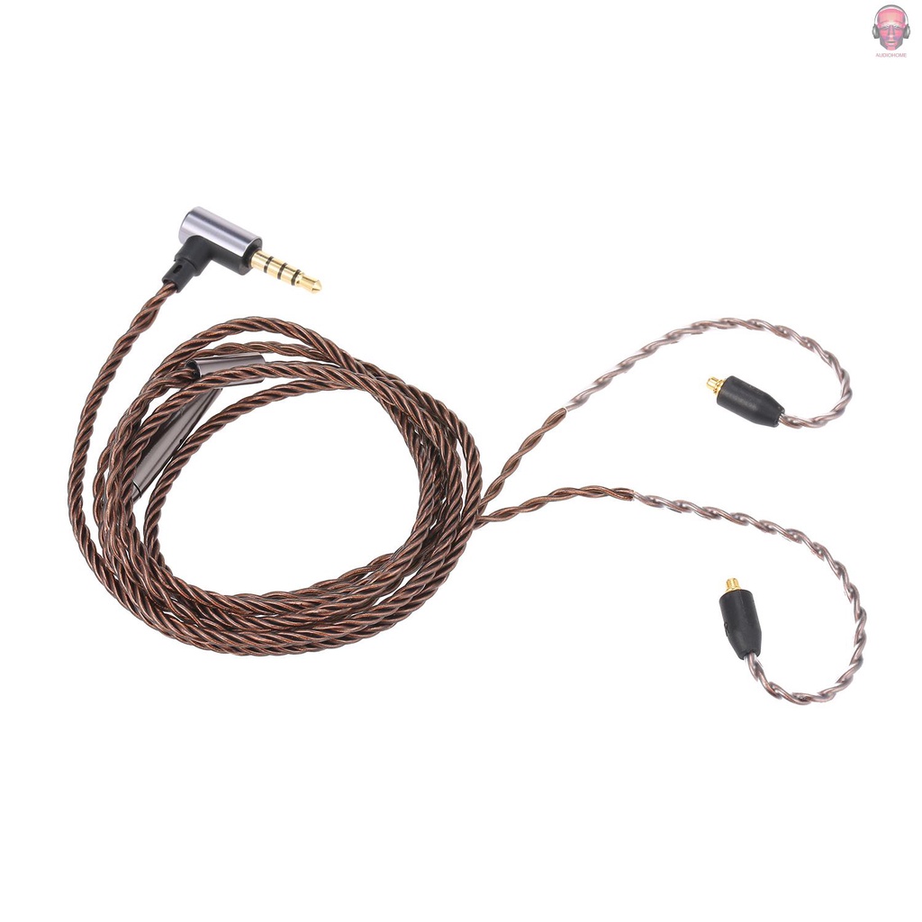 Dây Cáp Tai Nghe Thay Thế 3.5mm Có Thể Tháo Rời Kèm Micro Tương Thích Shure SE215/SE315/SE425/SE535/SE846