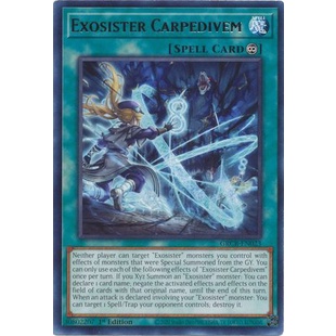 Thẻ bài Yugioh - TCG - Exosister Carpedivem / GRCR-EN023'