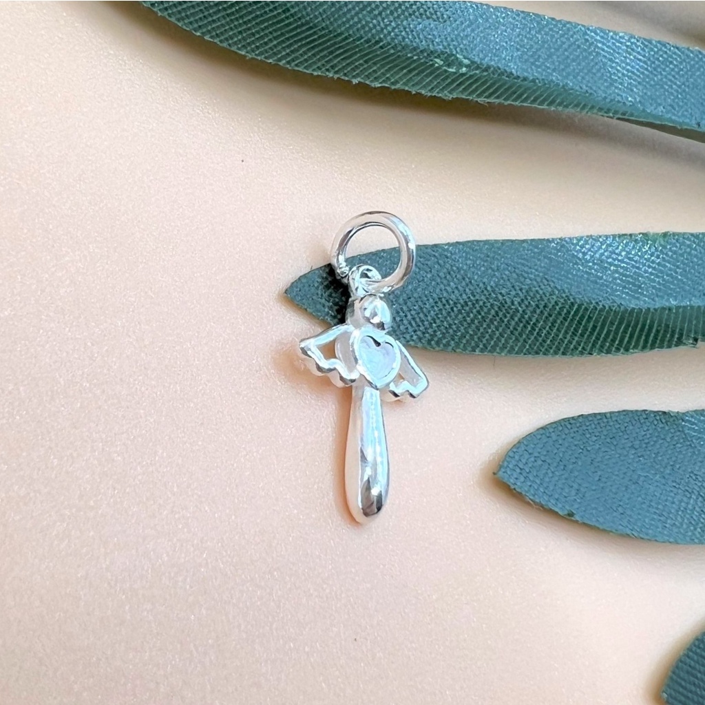 Charm bạc móc treo cây thánh giá Christian Cross - Charm Bạc 925 - Mã CB082